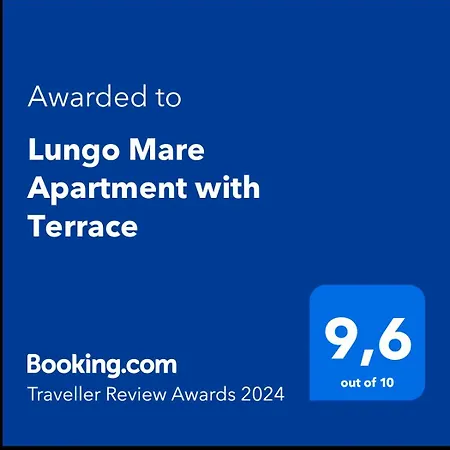 Апартаменты Lungo Mare With Terrace & Free Parking *