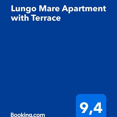 Lungo Mare With Terrace & Free Parking Apartamento